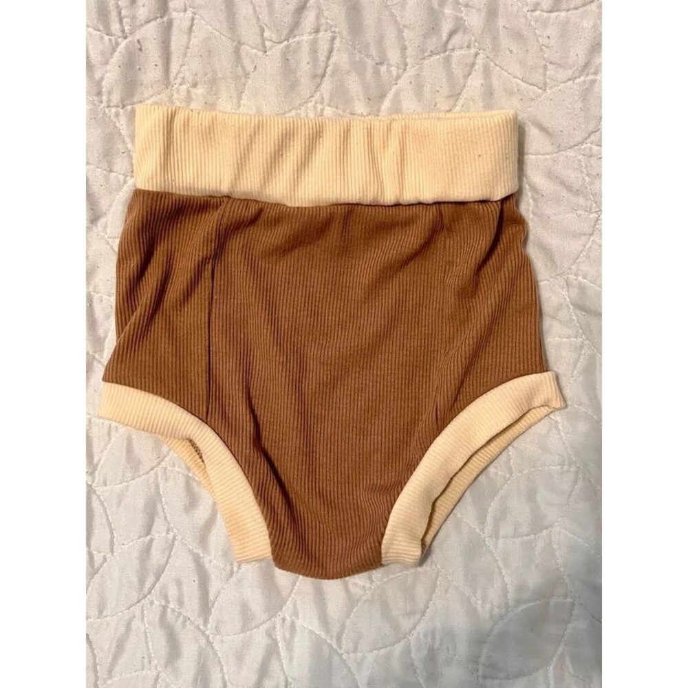 Orcas Lucille 18-24M Contrasting brown/beige/cream bloomers